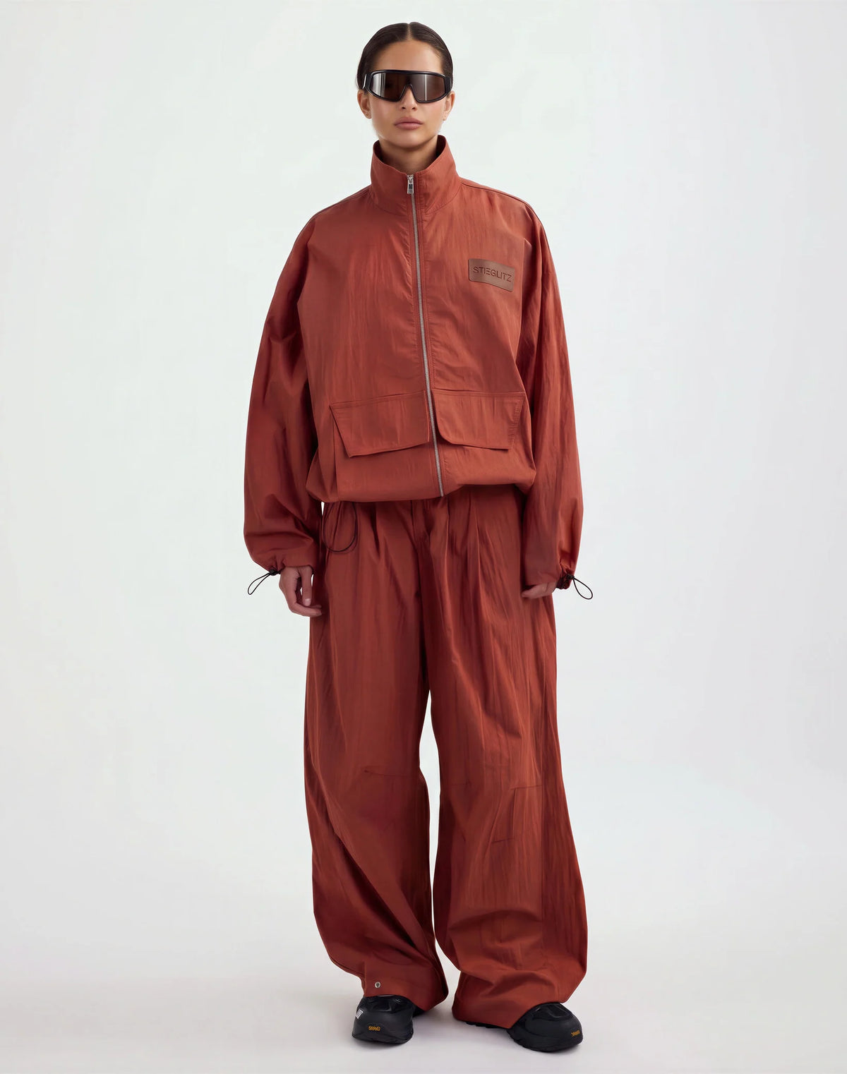Stieglitz - Paola Balloonfit Broek - Roestbruin - Valt Groot