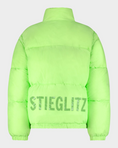 Load image into Gallery viewer, Stieglitz - Charo Puffer Jas/ Bodywarmer Neon Groen - Valt ruim
