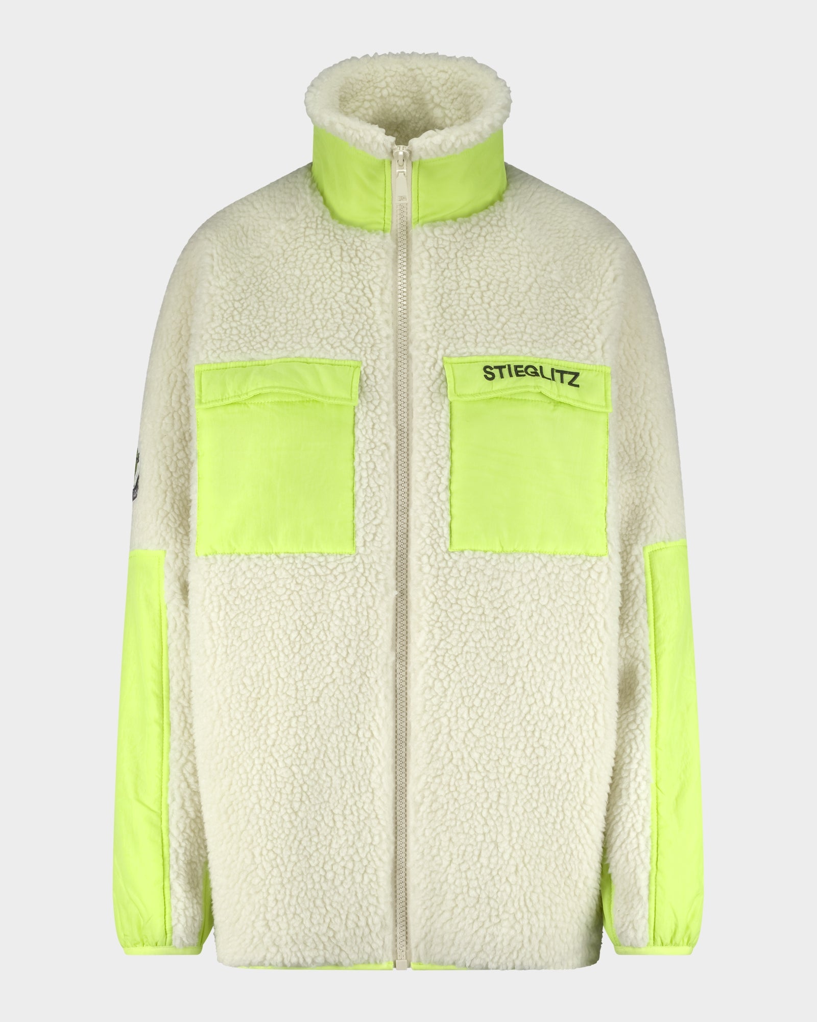 Stieglitz - Devante Teddy Jas Neon Geel - Valt Ruim