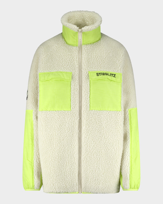 Stieglitz - Devante Teddy Jas Neon Geel - Valt Ruim