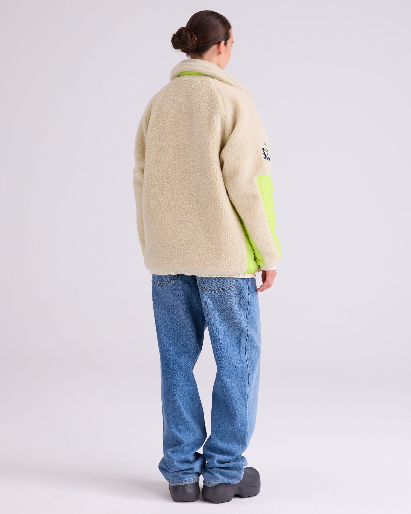 Stieglitz - Devante Teddy Jas Neon Geel - Valt Ruim
