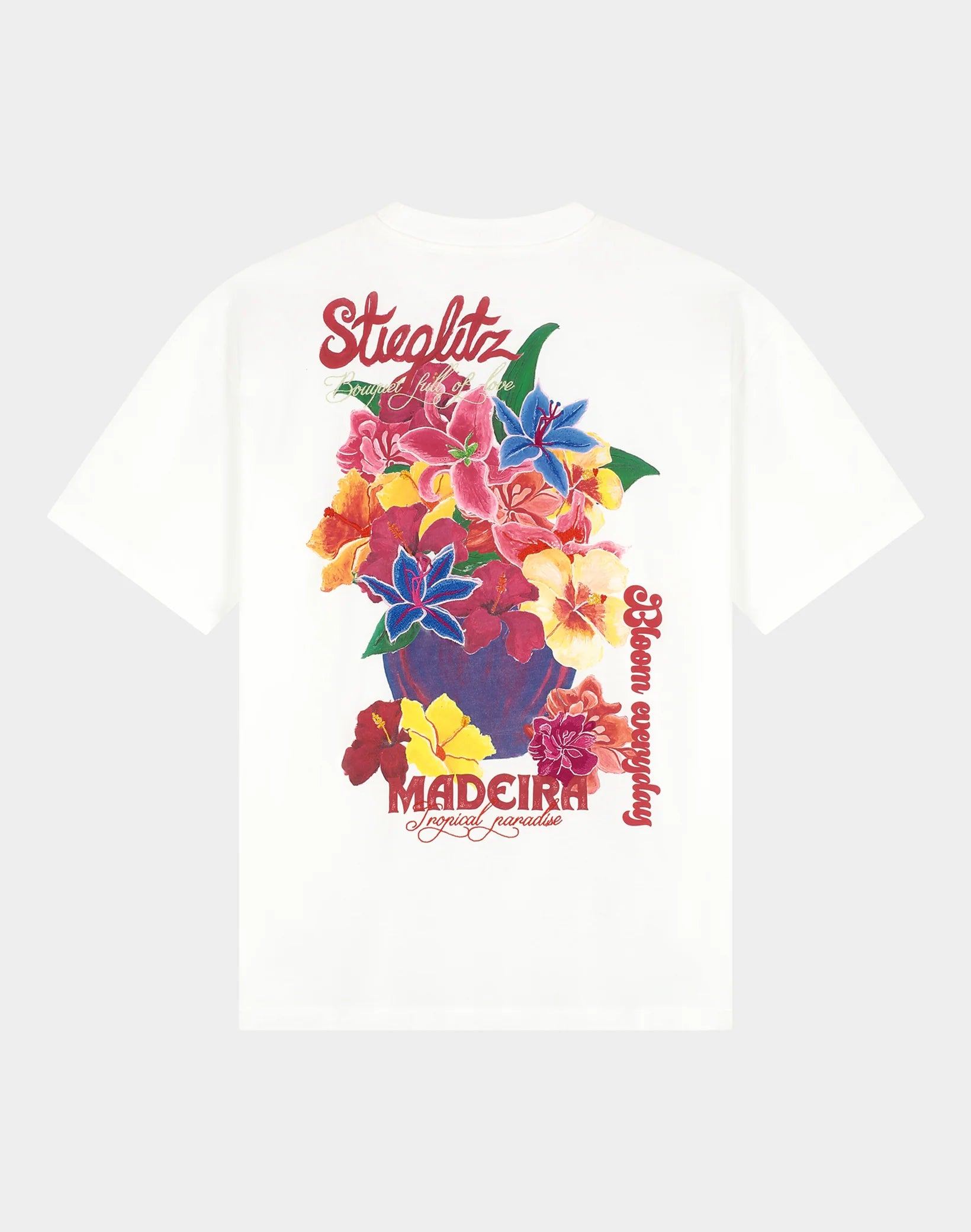 Stieglitz Doris Oversized Tshirt wit - valt heel groot