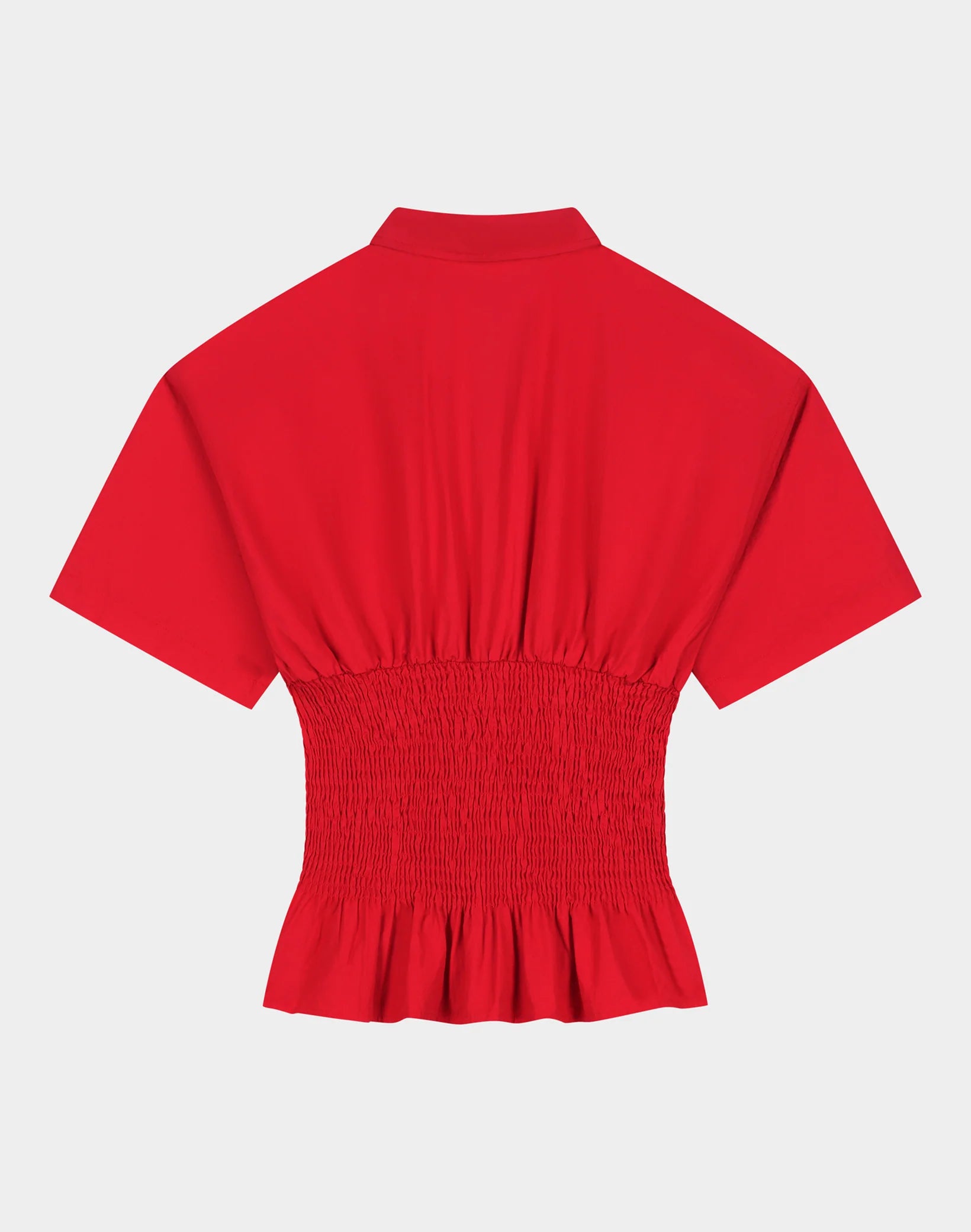 Stieglitz Kyla Smocked Blouse Rood