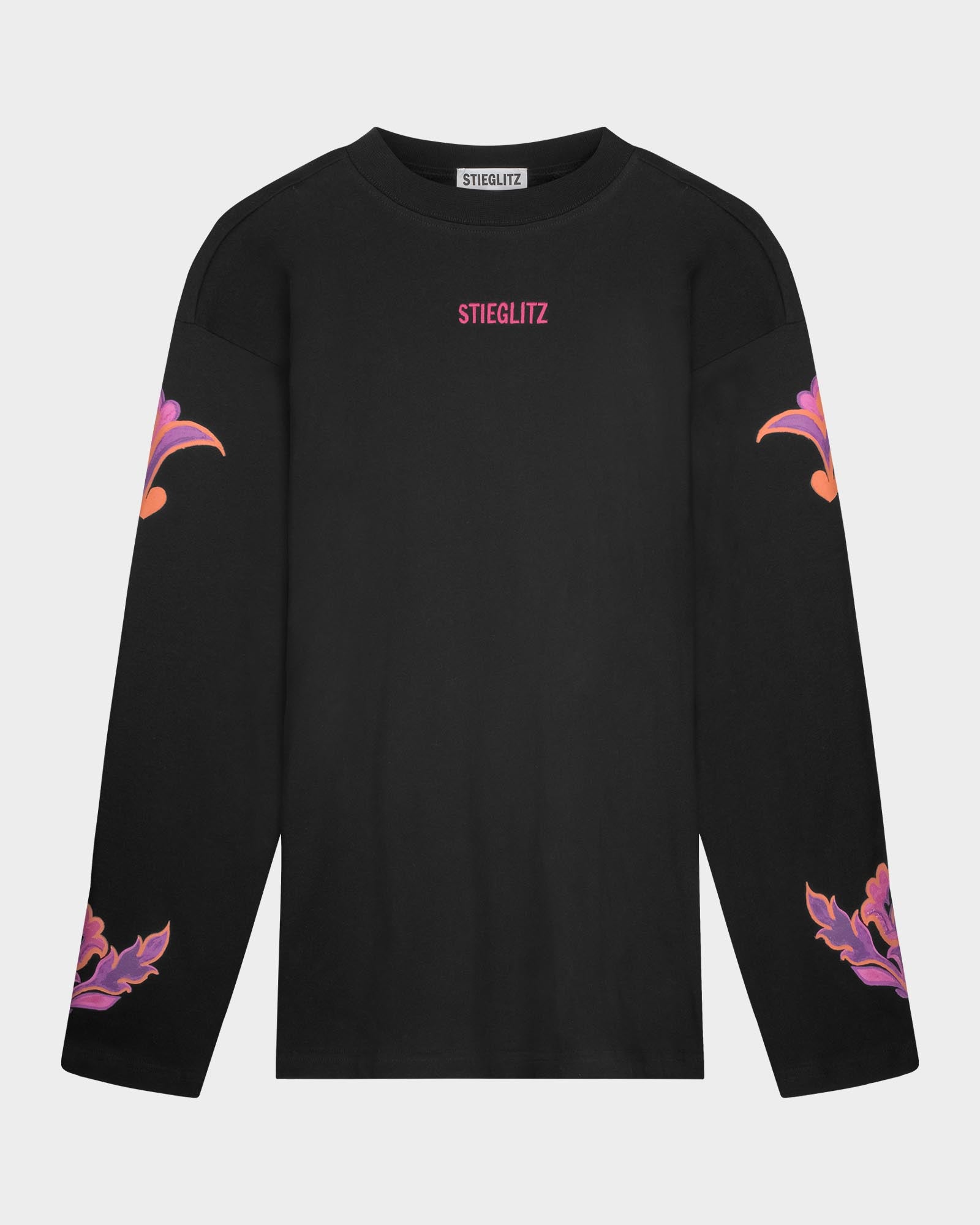 Stieglitz Renate Skate Longsleeve Zwart - Valt Ruim
