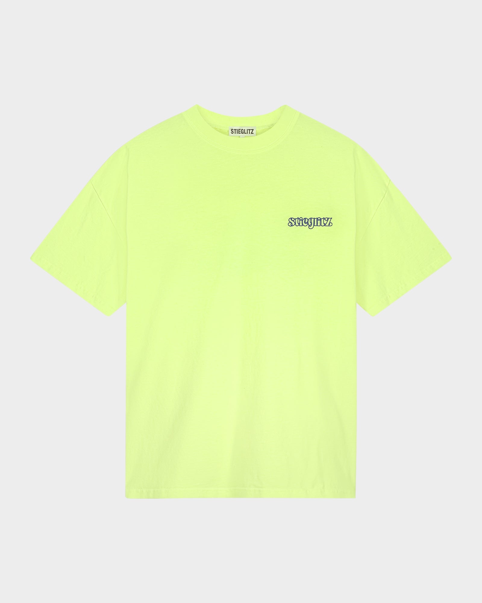 Stieglitz World of Stieg T-shirt Geel - Valt Groot