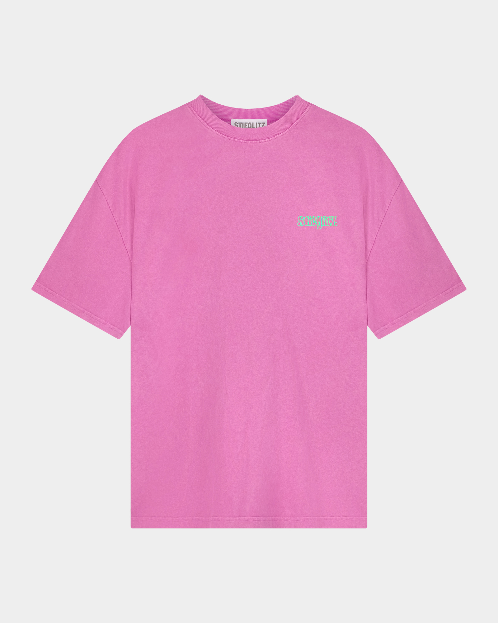 Stieglitz World of Stieg T-shirt Roze - Valt Groot