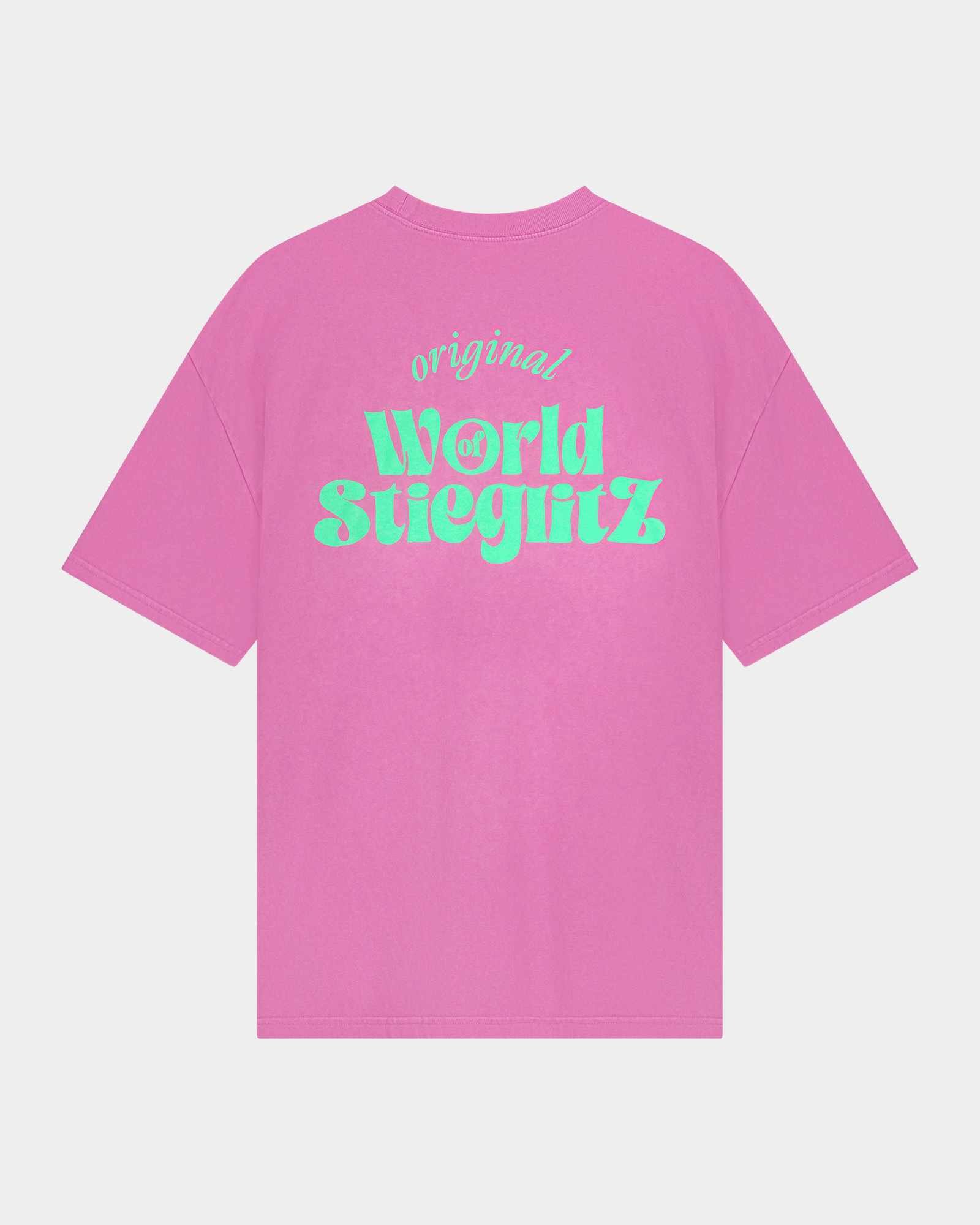 Stieglitz World of Stieg T-shirt Roze - Valt Groot