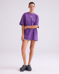 Load image into Gallery viewer, Stieglitz - Wornout Tee Purple - Valt Ruim
