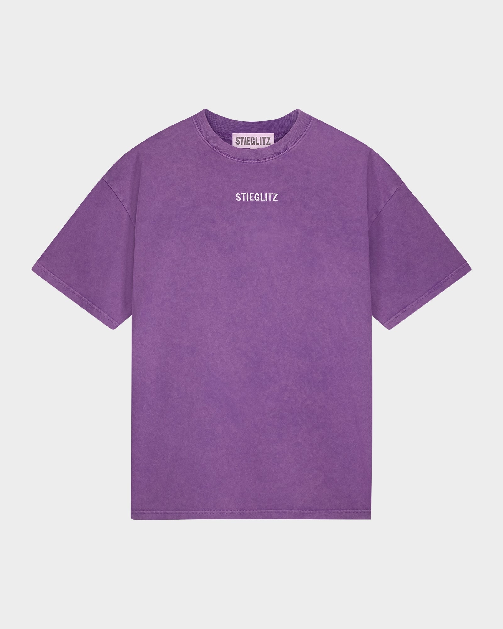 Stieglitz - Wornout Tee Purple - Valt Ruim