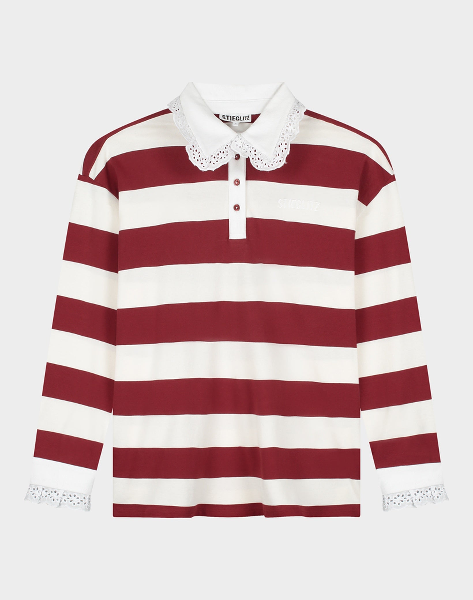 Stieglitz Zelina Polo Longsleeve Lace Cuff