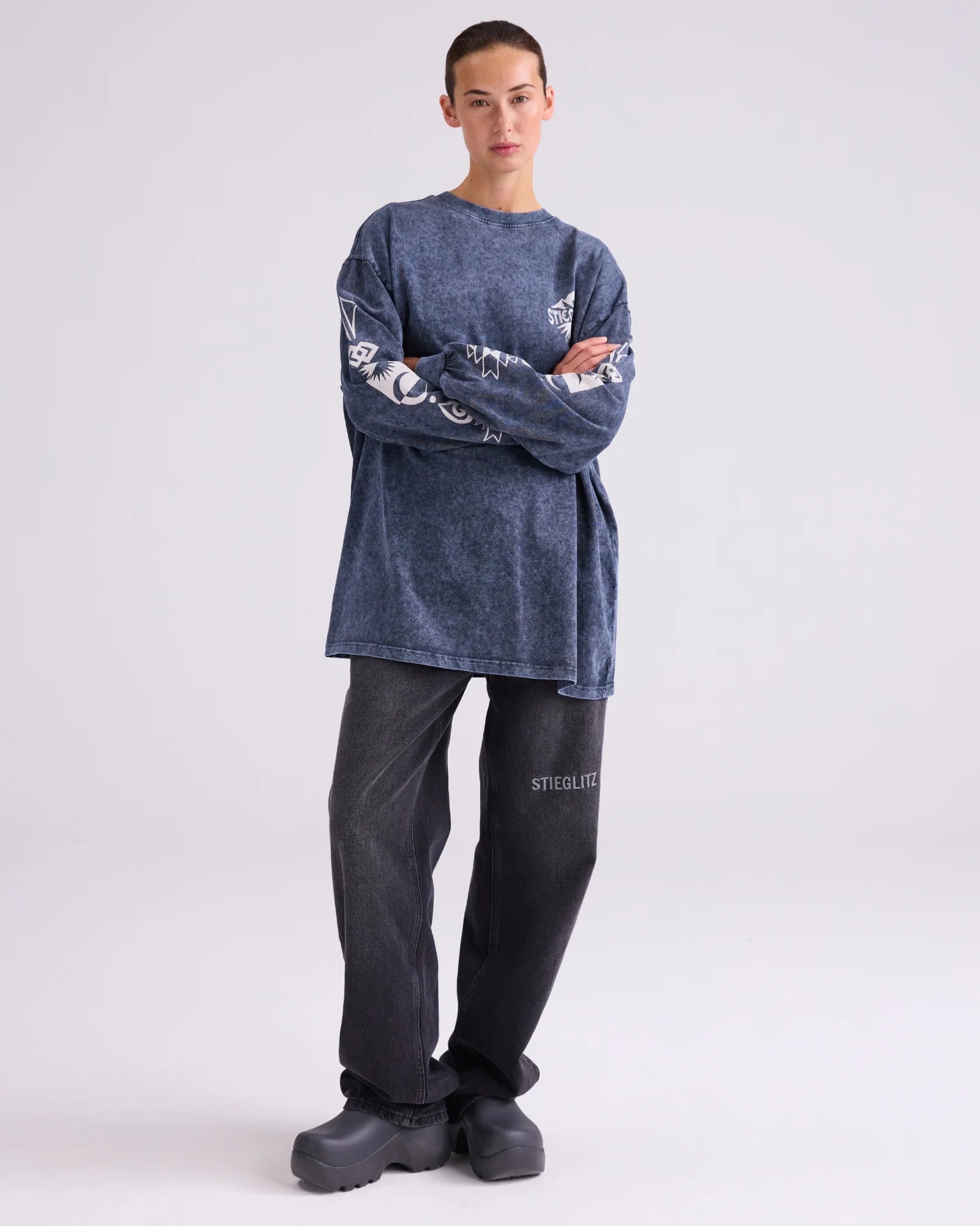 Stieglitz Benjamin Skate Longsleeve Grijs