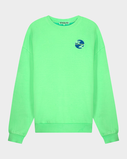 STIEGLITZ CRUZ SWEATER – GROENE OVERSIZED TRUI