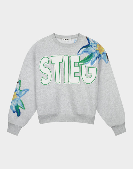 Stieglitz Eliza Oversized Sweater Grijs