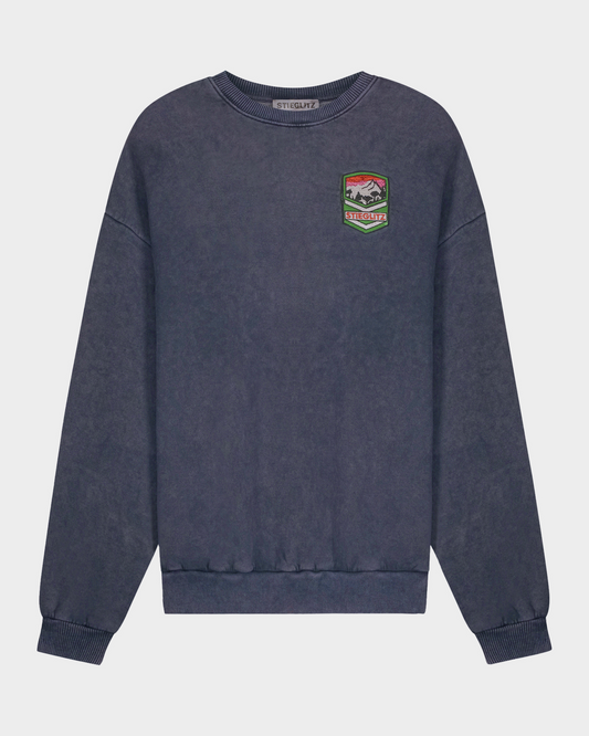 STIEGLITZ MANNIE SWEATER – GRIJZE OVERSIZED TRUI
