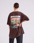 Load image into Gallery viewer, Stieglitz Miquel Tshirt Bruin - Valt Groot
