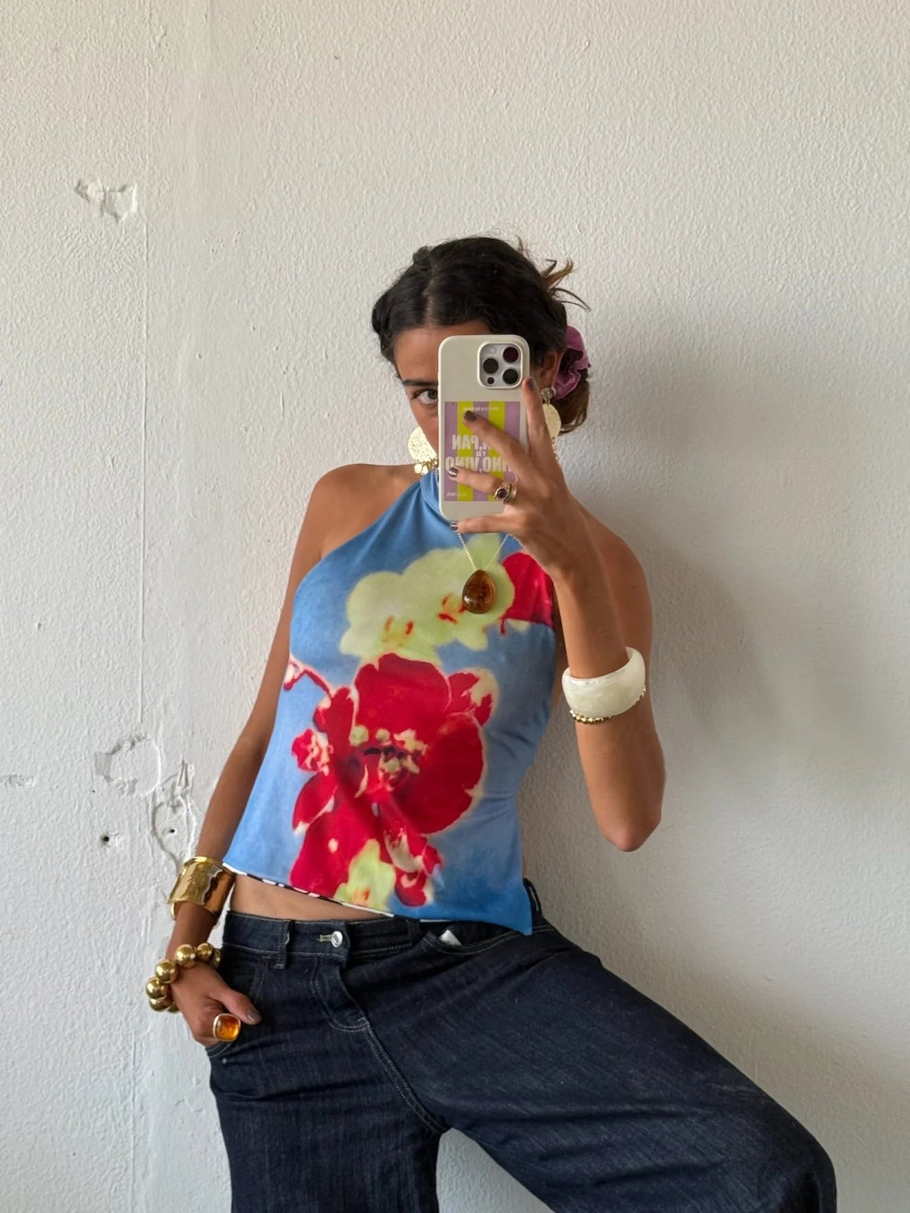 Susmie's Camelia reversible top